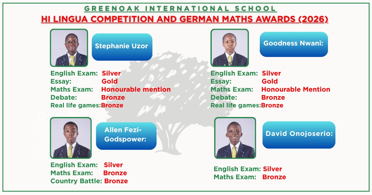 Hi Lingua and Maths Awards